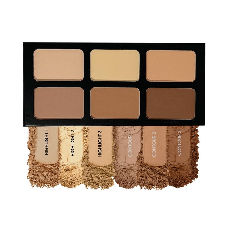 Kokie Cosmetics Powder Contour Kit, Universal, 0.96 Ounce - Image 2